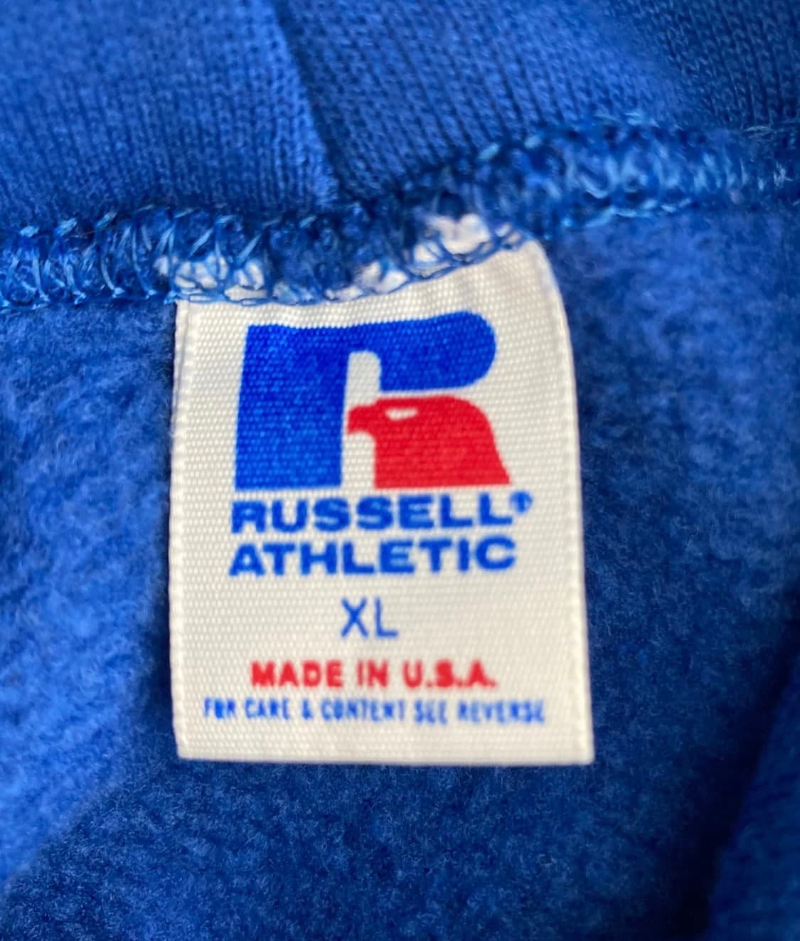 러셀80s 딥블루 후디 상품이미지2