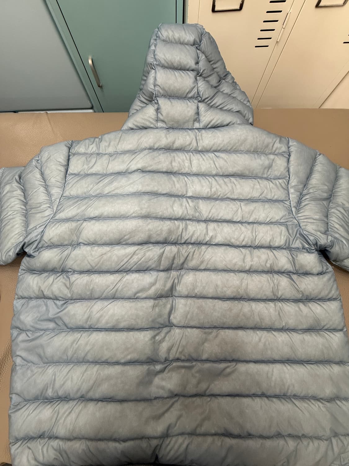 산산기어 서픽스 푸퍼 자켓 스카이블루 24fw 상품이미지3