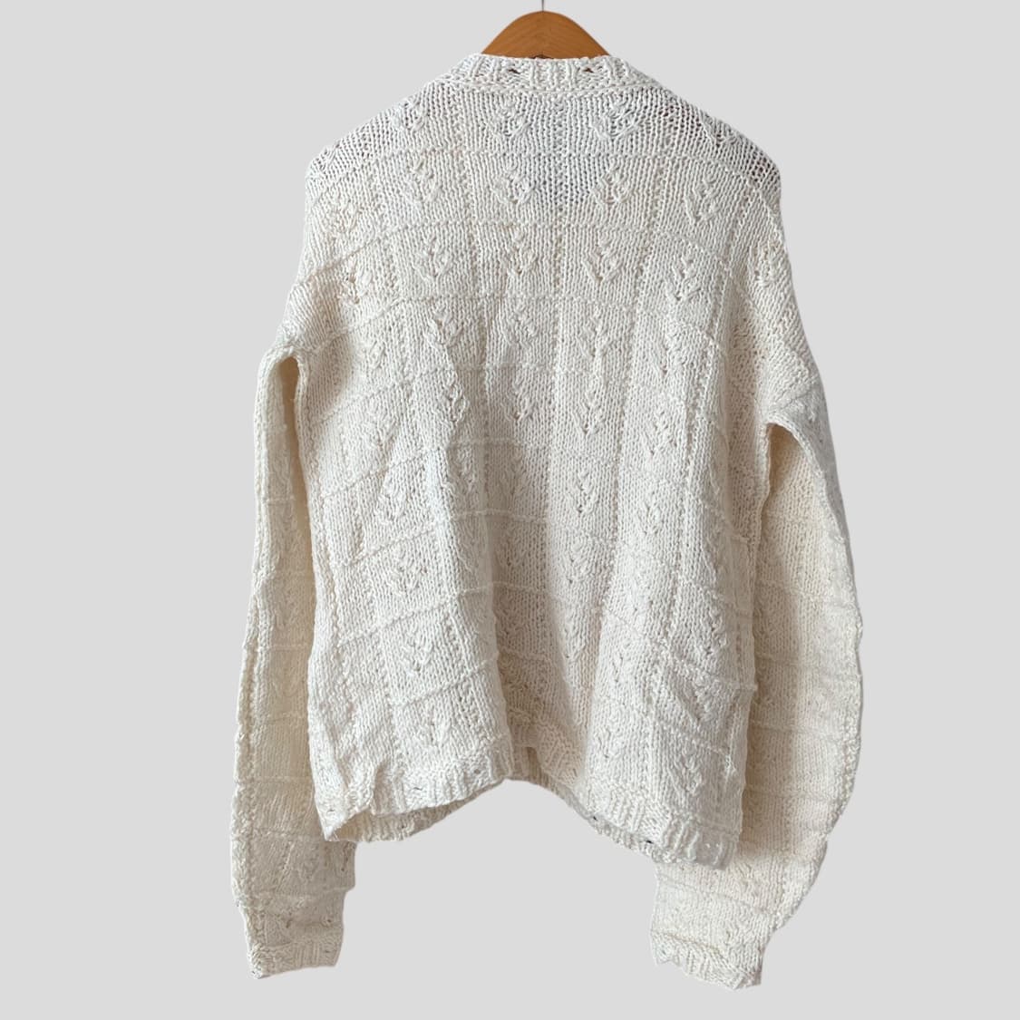(여성F)빈티지 케이블 니트 가디건 상품이미지7