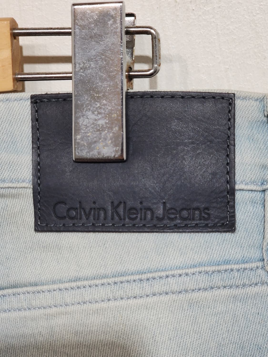 (32) 캘빈클라인 청바지 연청 스판 CK 데님팬츠  상품이미지5