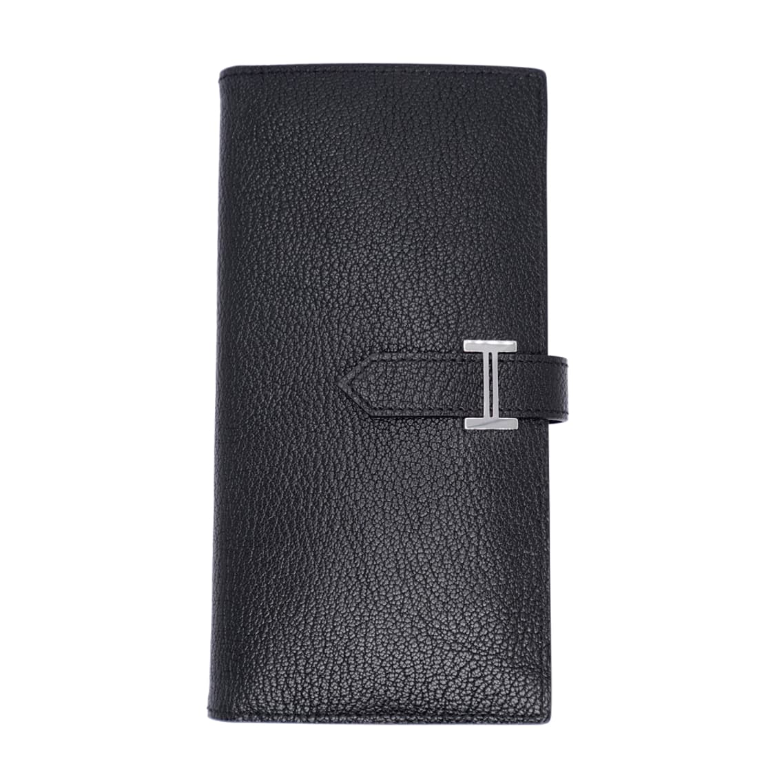 에르메스 베안 소플렛 블랙 쉐브레 마이소르 은장 남녀공용 장지갑 P각인 상품이미지1