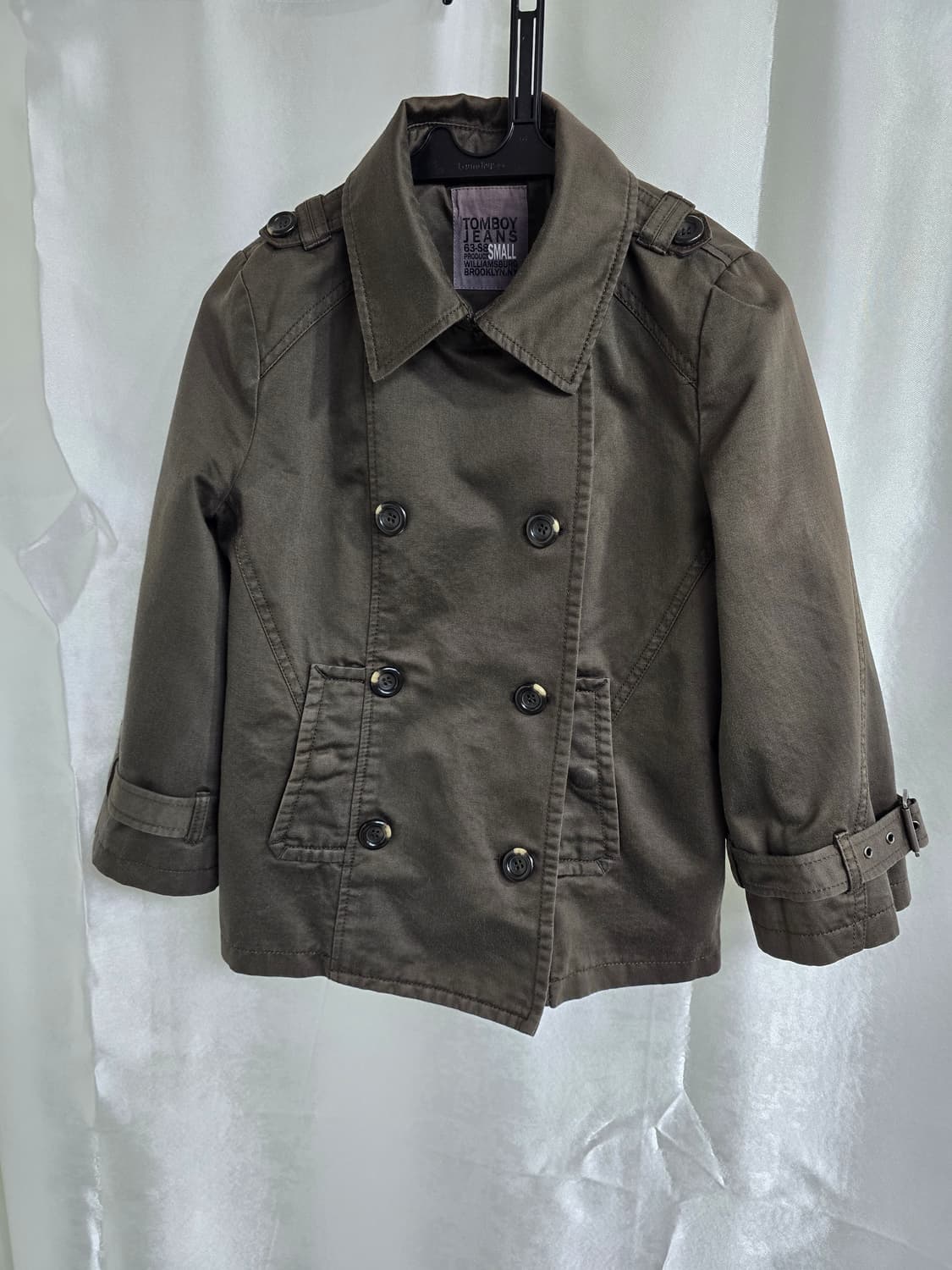 톰보이 더블 브레스트 자켓 (1649) 상품이미지1