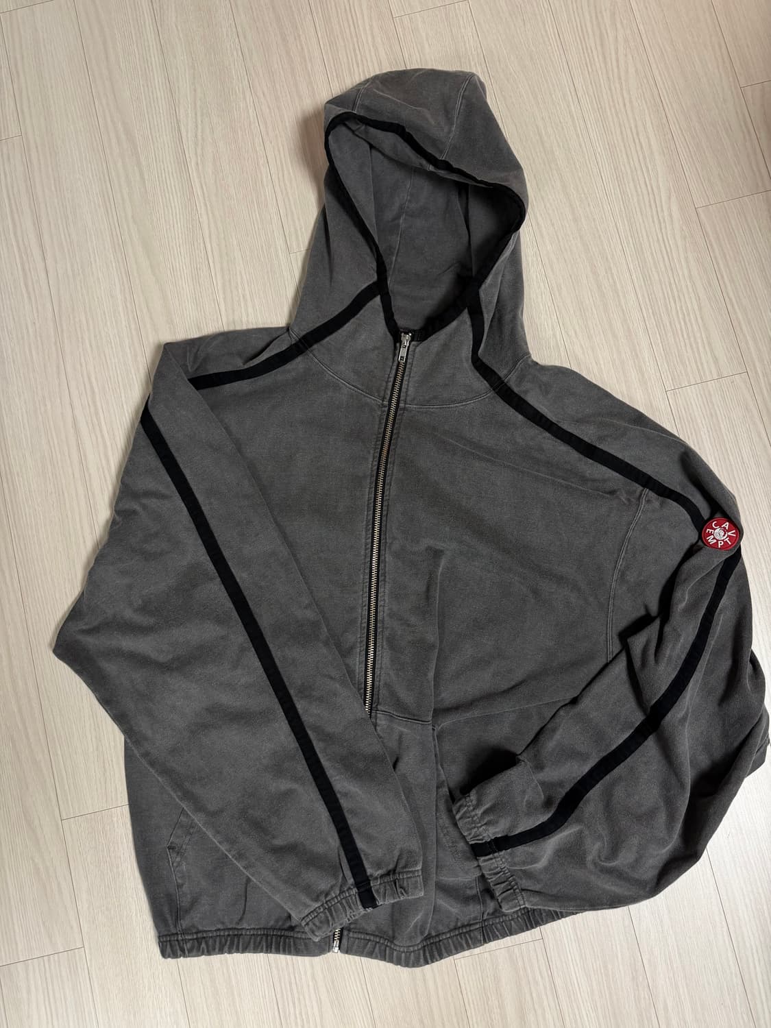 [XL] 카브엠트 오버다이 테이프트 집업 상품이미지4