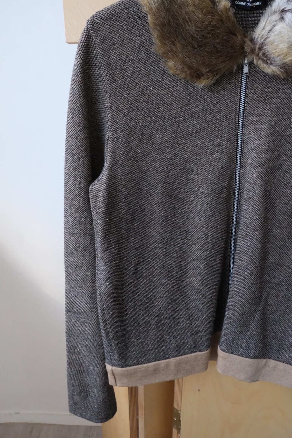 2000 Fur Docking Zip Cardigan 상품이미지4