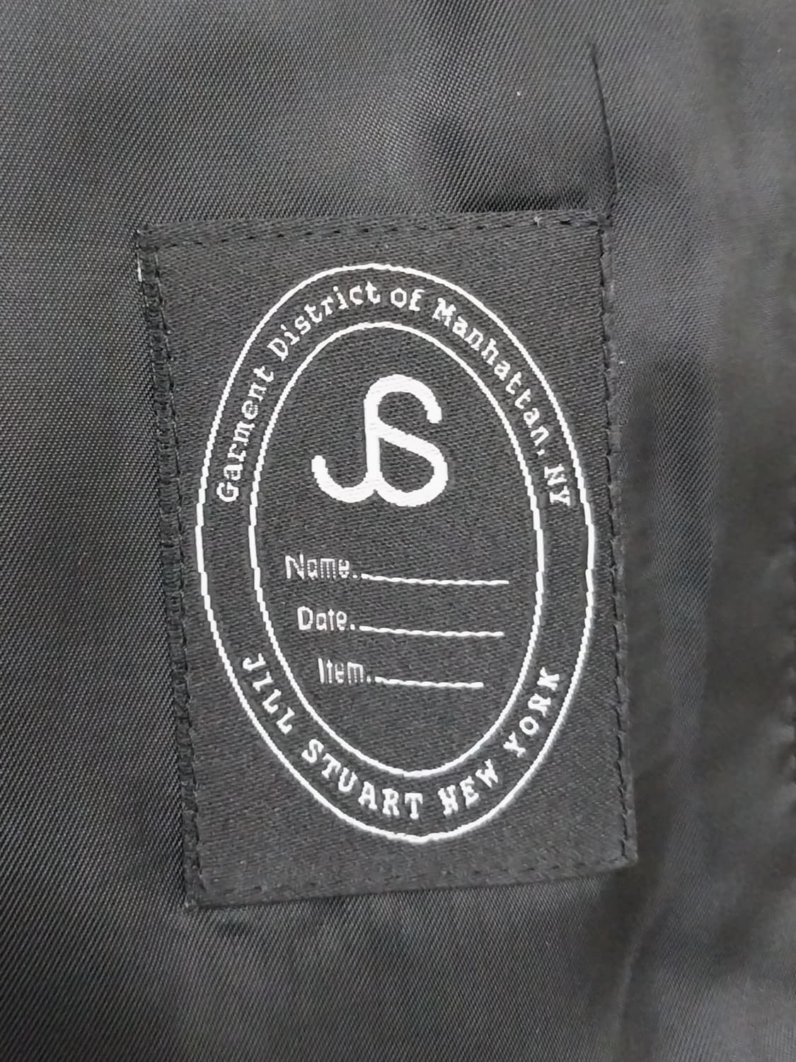 질스튜어트 블랙 캐시미어 혼방 코트 M 상품이미지4