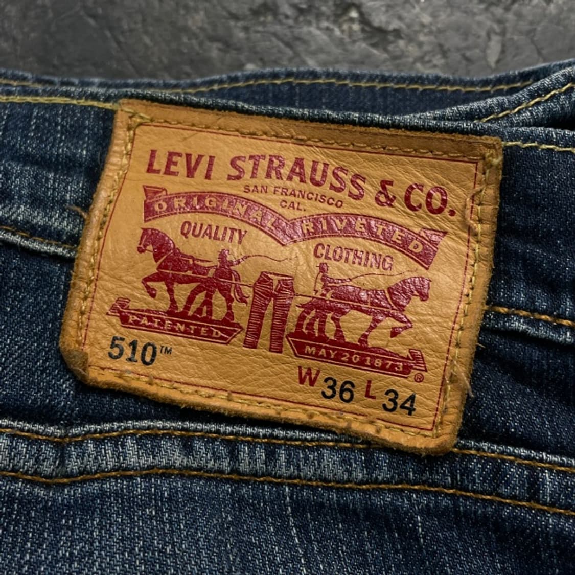 36 리바이스 510 청바지 상품이미지5
