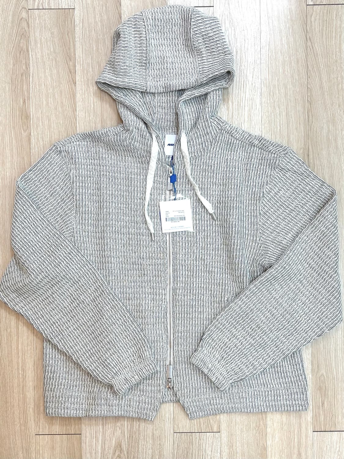 아더에러 루넬 후드 집업 화이트 L 상품이미지6