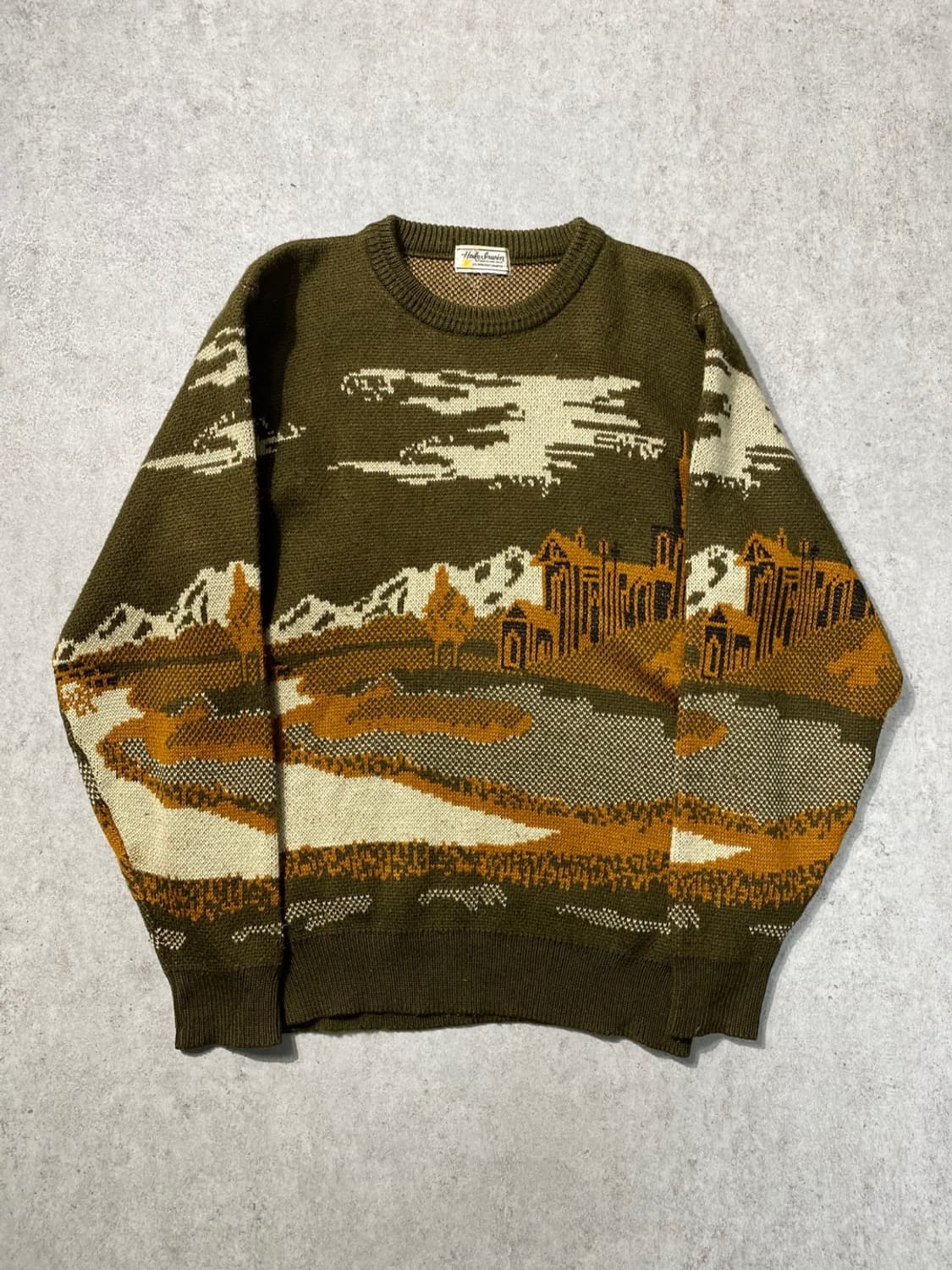 [L] 90s Vintage 일본 빈티지 울 니트 재팬 메이드 상품이미지4