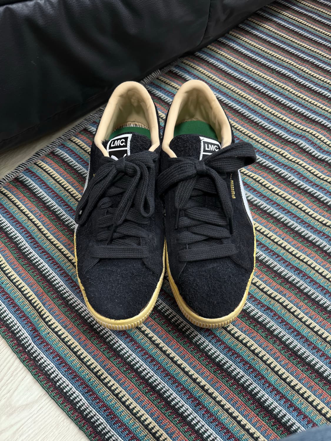 퓨마 LMC 블랙 신발 상품이미지2