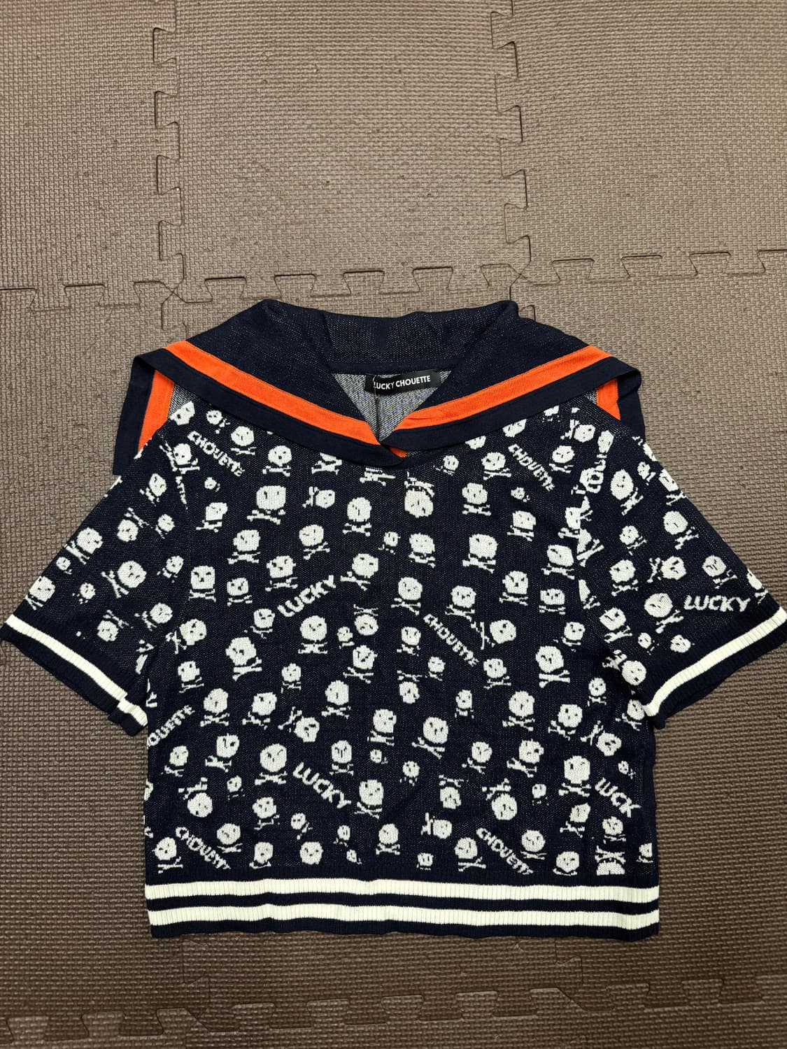 새제품 럭키슈에뜨 세일러카라 써머니트 상품이미지1