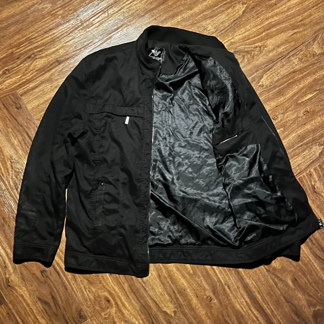 90S GIORGIO ARMANI ZIP-UP JACKET 상품이미지4