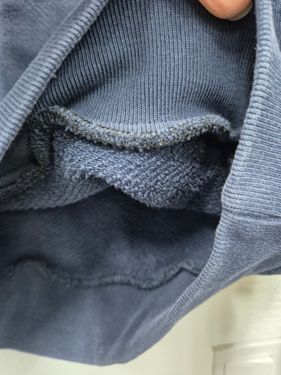 메종키츠네 네이비 폭스 패치 맨투맨 / 105 (정품) 상품이미지4