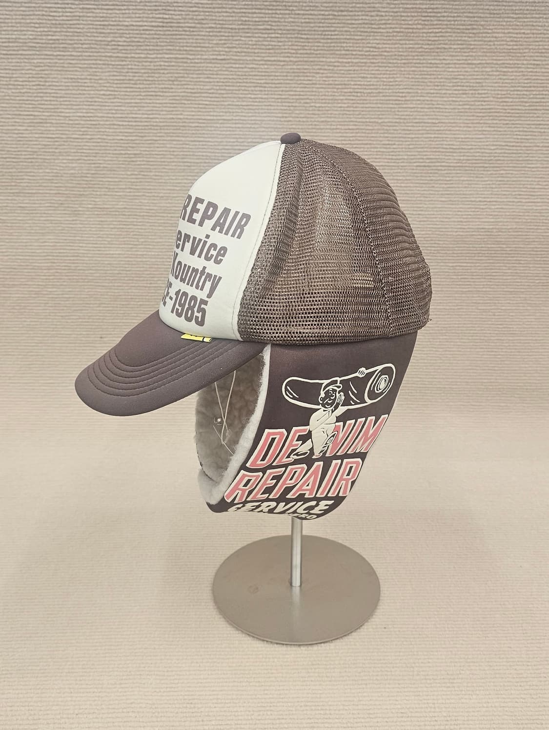 캐피탈 데님 리페어 서비스 럼버 트랙 캡 상품이미지1