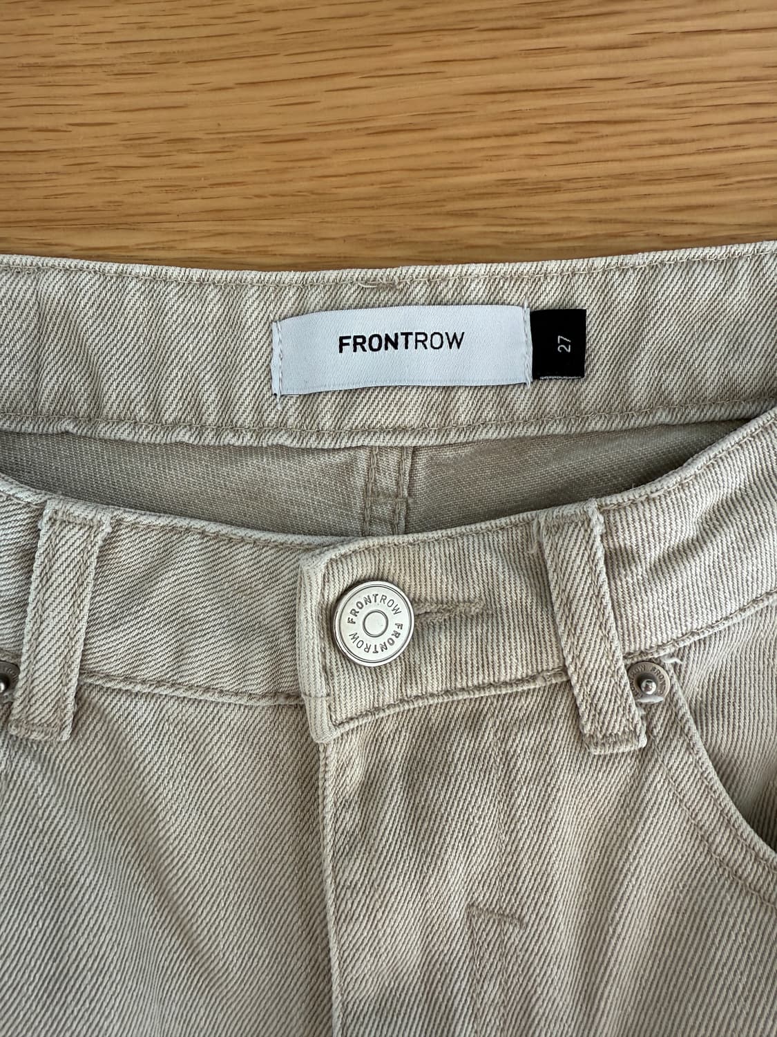 프론트로우(FRONTROW) 코튼 팬츠 상품이미지6
