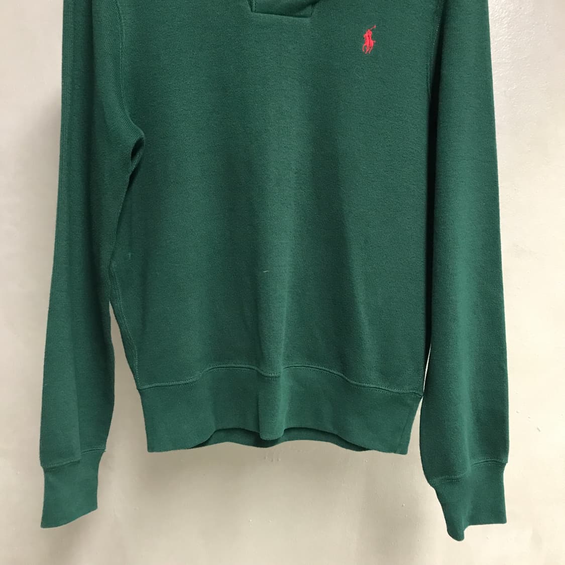 폴로 랄프로렌 숄카라 맨투맨 그린 S 상품이미지3