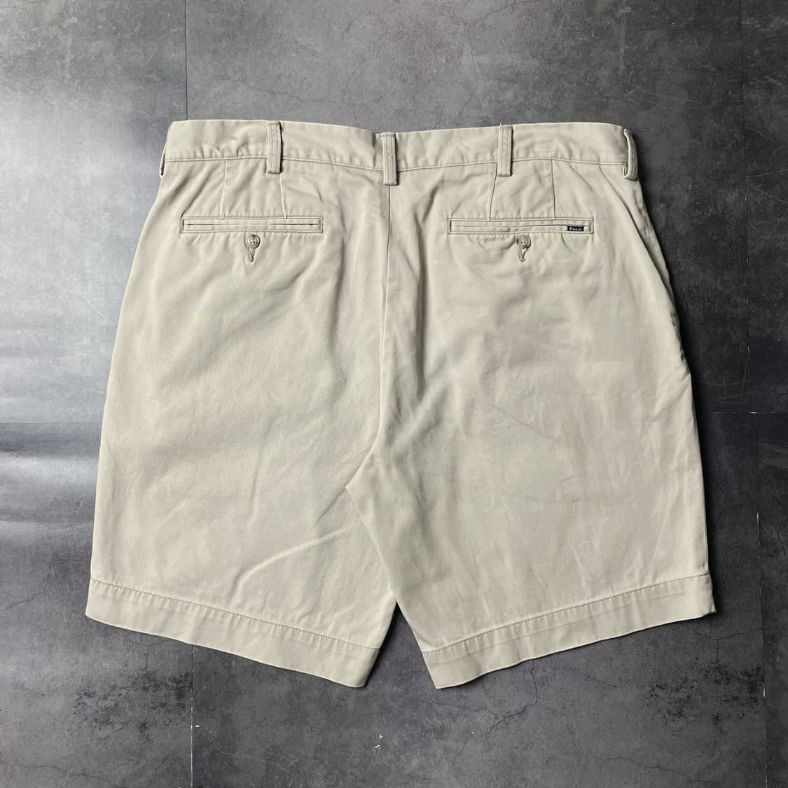 RALPH LAUREN 랄프로렌 빈티지 베이지 치노 하프팬츠 A01082 상품이미지5