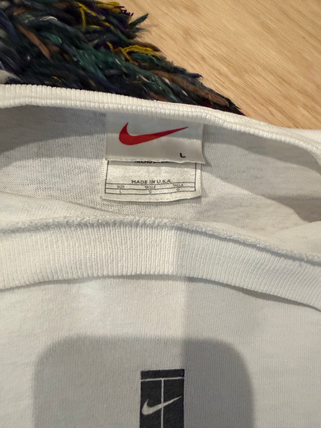 90s 나이키 테니스 라인업 롱슬리브 상품이미지4