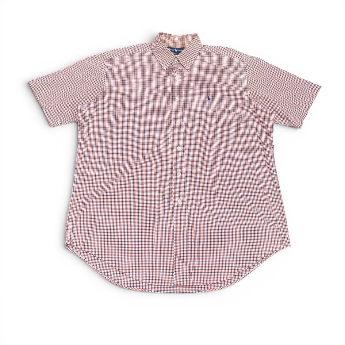 L 폴로 랄프로렌 잔 체크 반팔 셔츠 상품이미지1