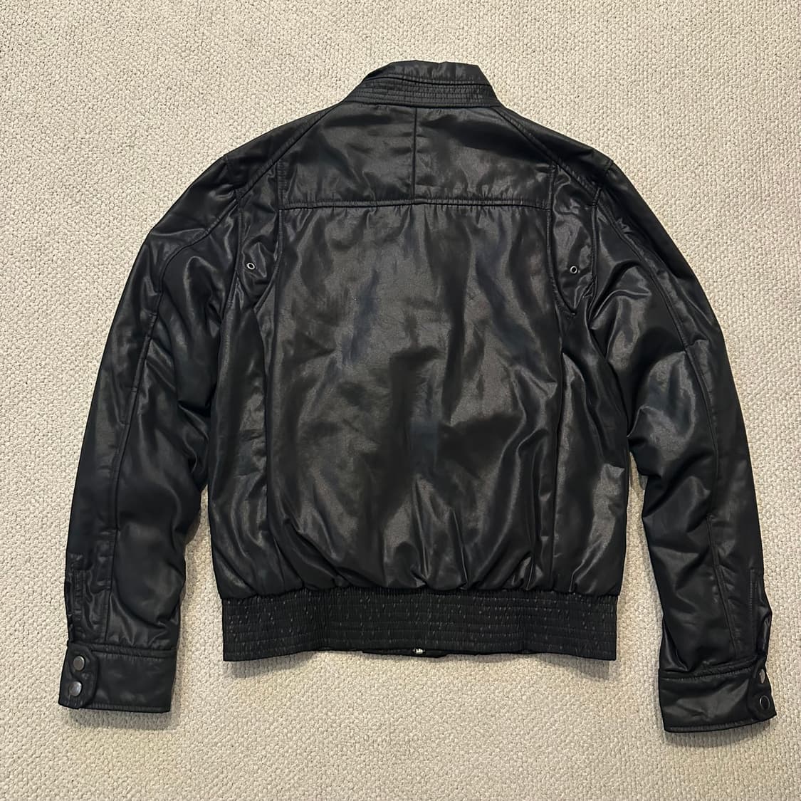 닐바렛 Neil Barrett 멀티 지퍼 글로시 자켓 상품이미지10