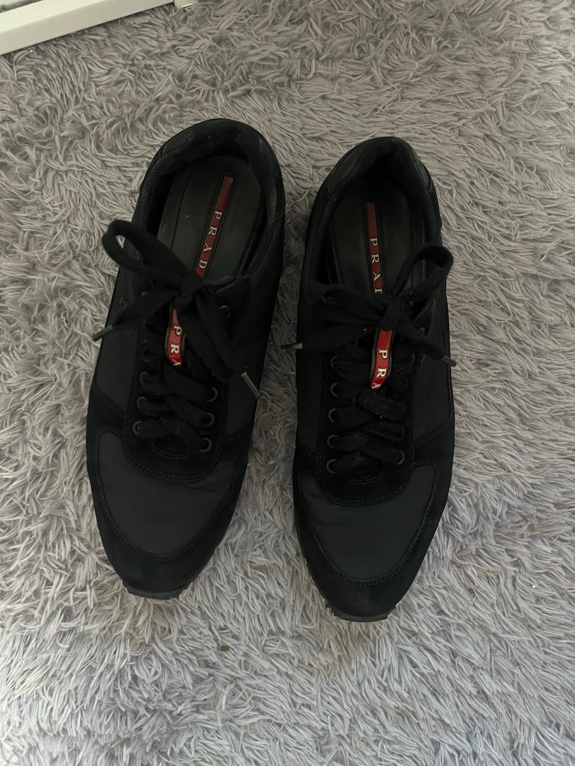 (8/270) 프라다 스포츠 러너 스니커즈 블랙 상품이미지2