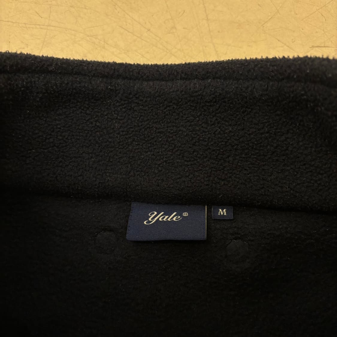 예일 스몰로고 플리스 집업 상품이미지3