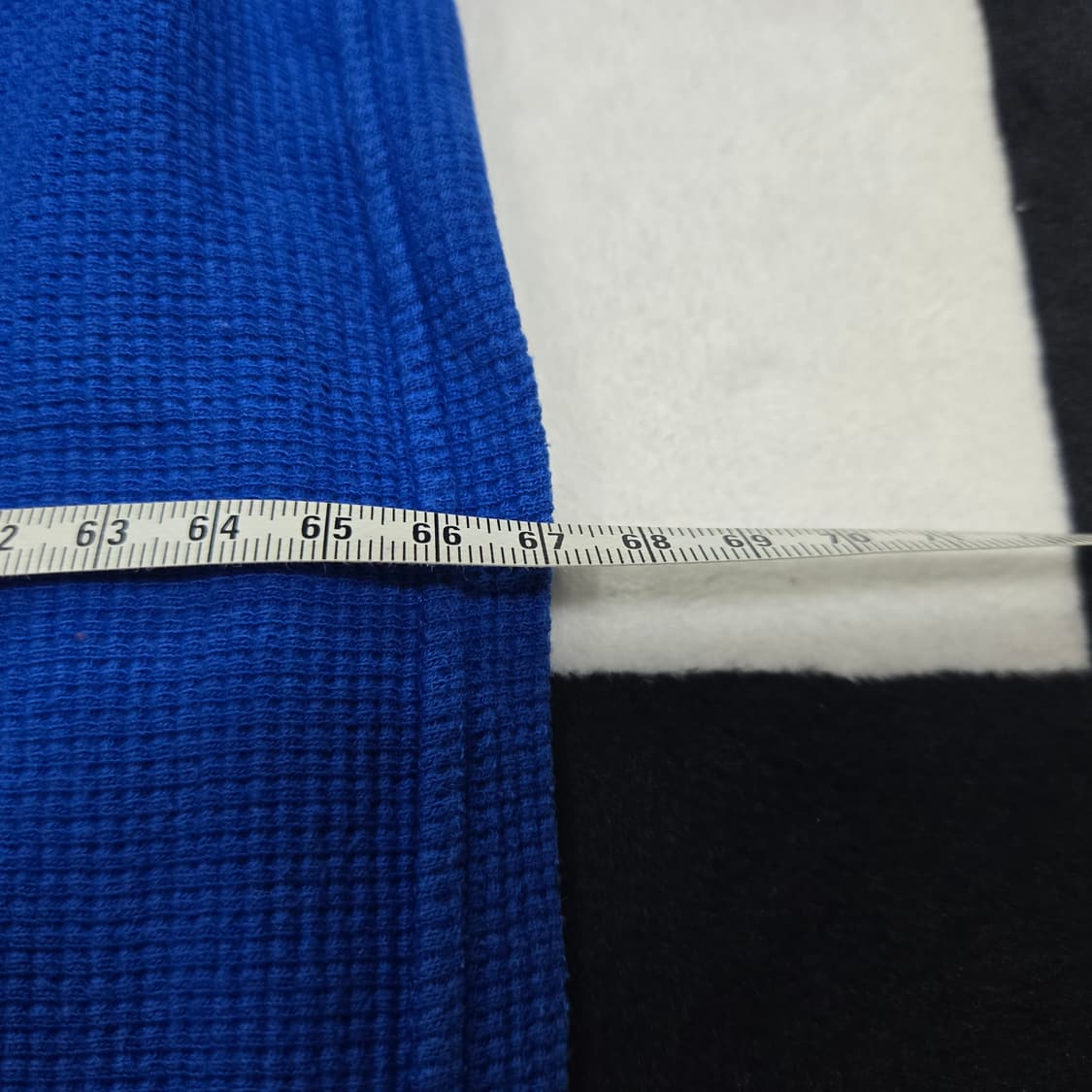 M 폴로랄프로렌 와플티셔츠 블루 하자 상품이미지8