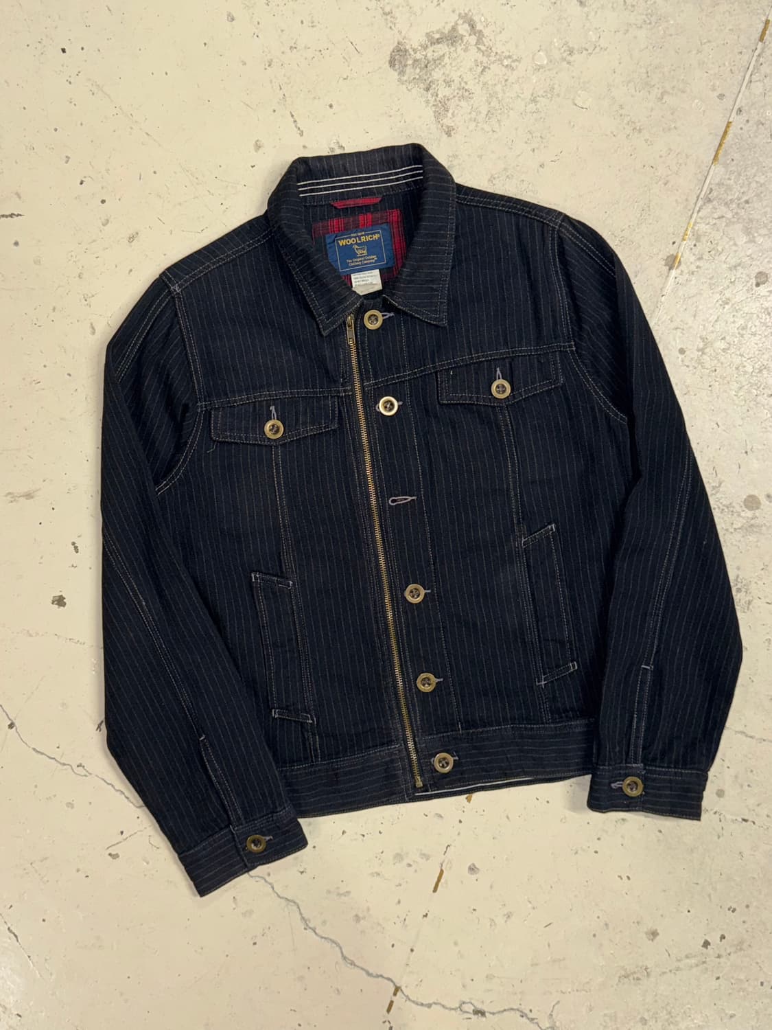 Woolrich 울리치 스트라이프 트러커 자켓  상품이미지1