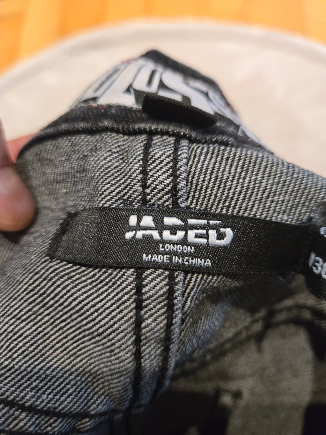 제이디드 런던 콜로서진 블랙 와이드 데님 /31사이즈 상품이미지4