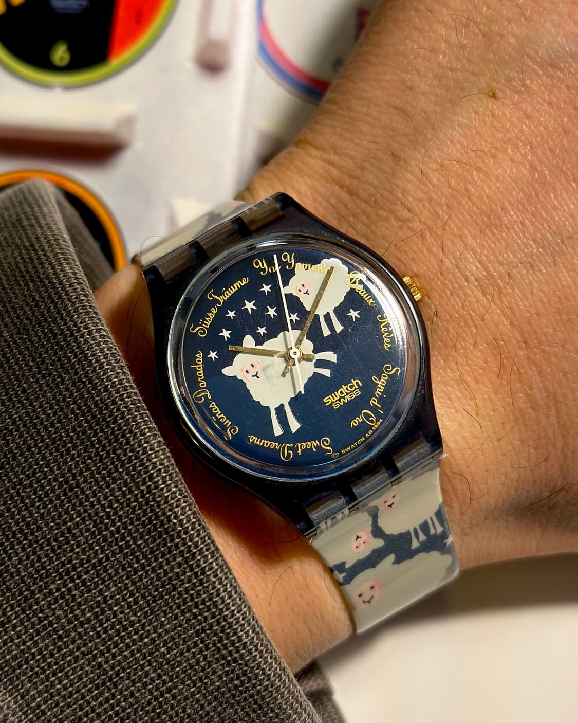 94년판) 빈티지 스와치 black sheep 상품이미지1