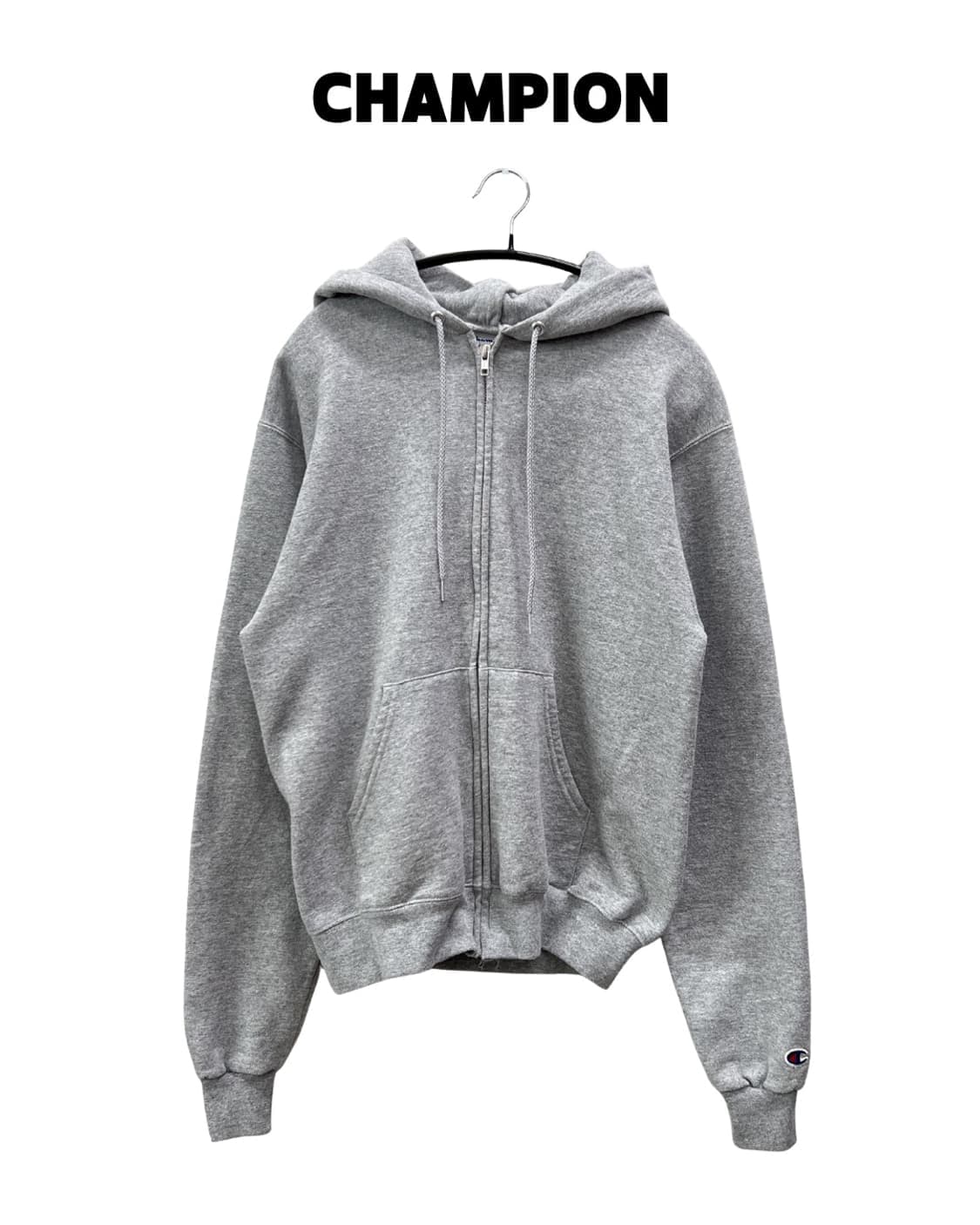(S) 챔피온 에슬레틱 웨어 후드집업 그레이 상품이미지1
