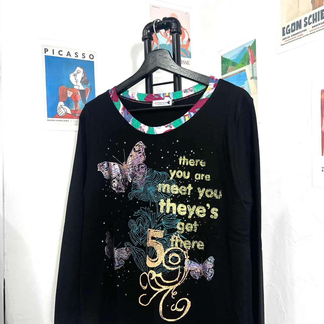 y2k 키치 프린팅 롱슬리브 상품이미지4