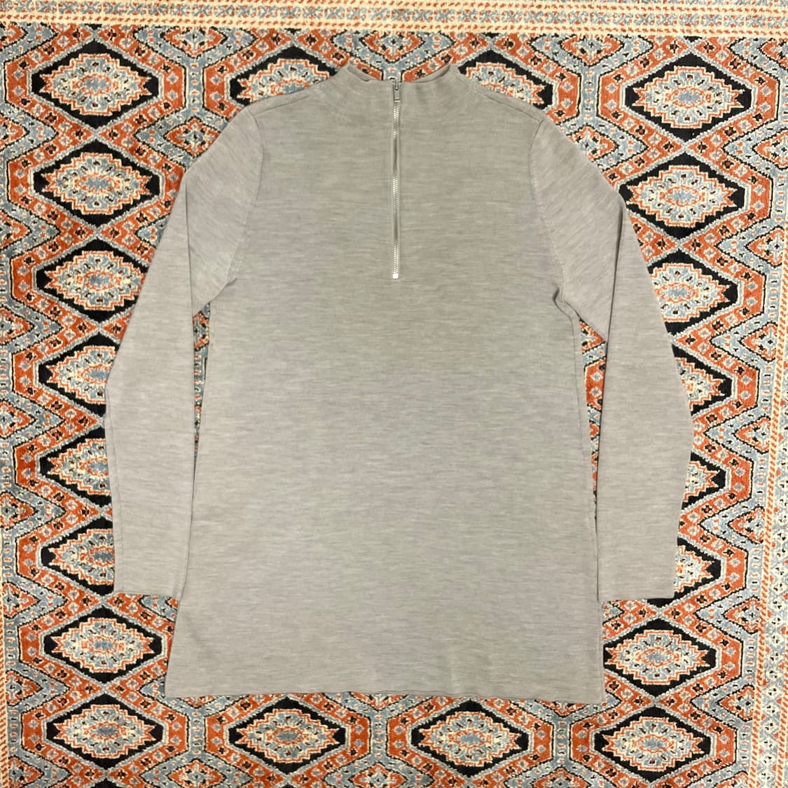 코스 베이지 반폴라 울 니트 여성S 상품이미지1