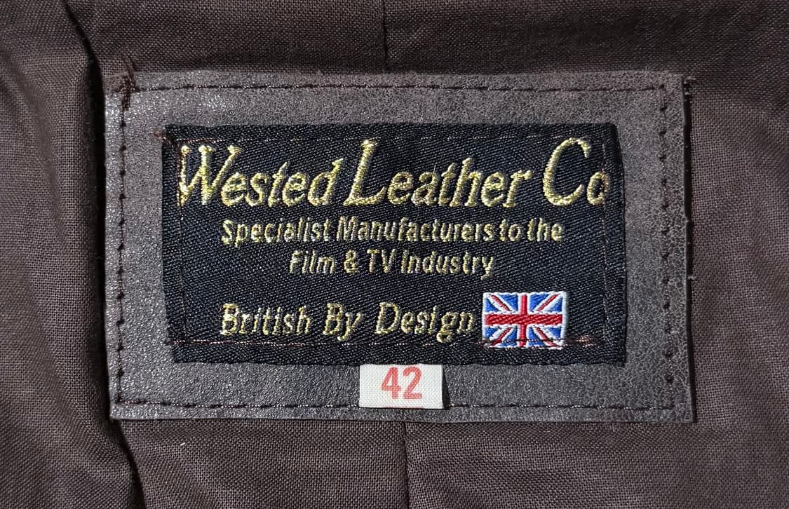 Wested Leather 인디아나 존스 A-2 플라이트 카우 레더자켓 상품이미지5