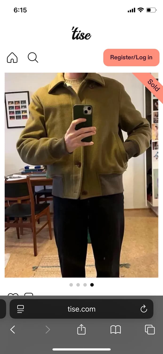 아크네 스튜디오 울 자켓 블루종 상품이미지8