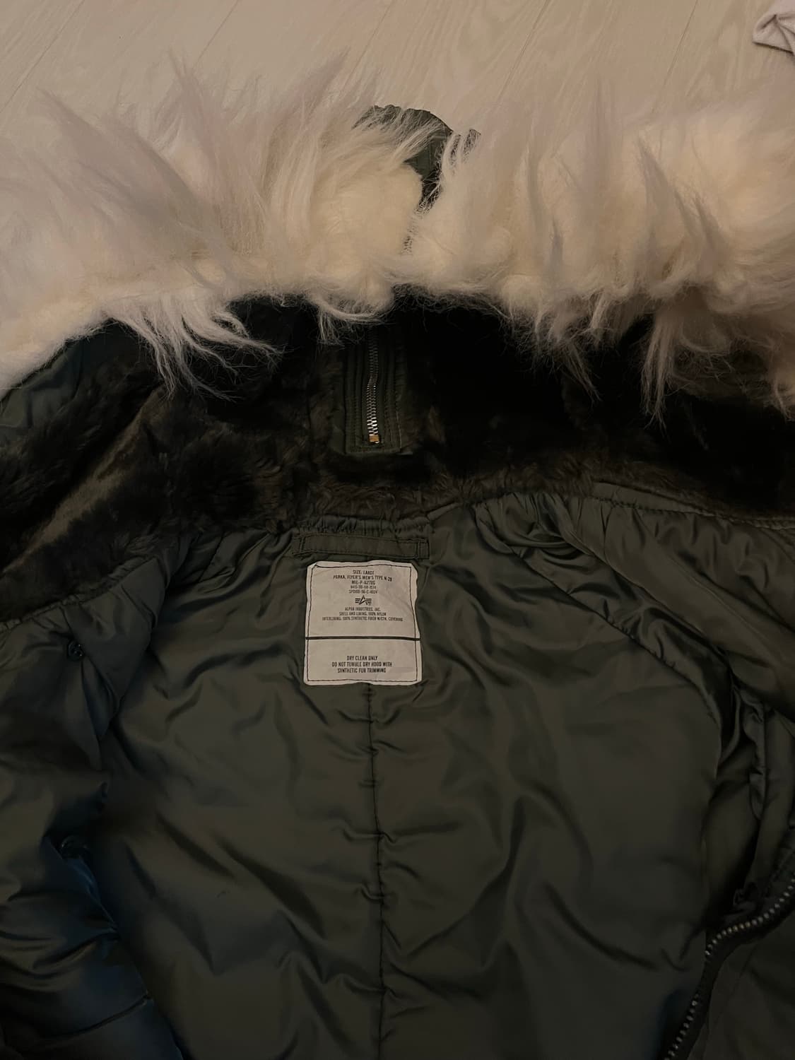 *급처 알파인더스트리 n2b L 상품이미지3