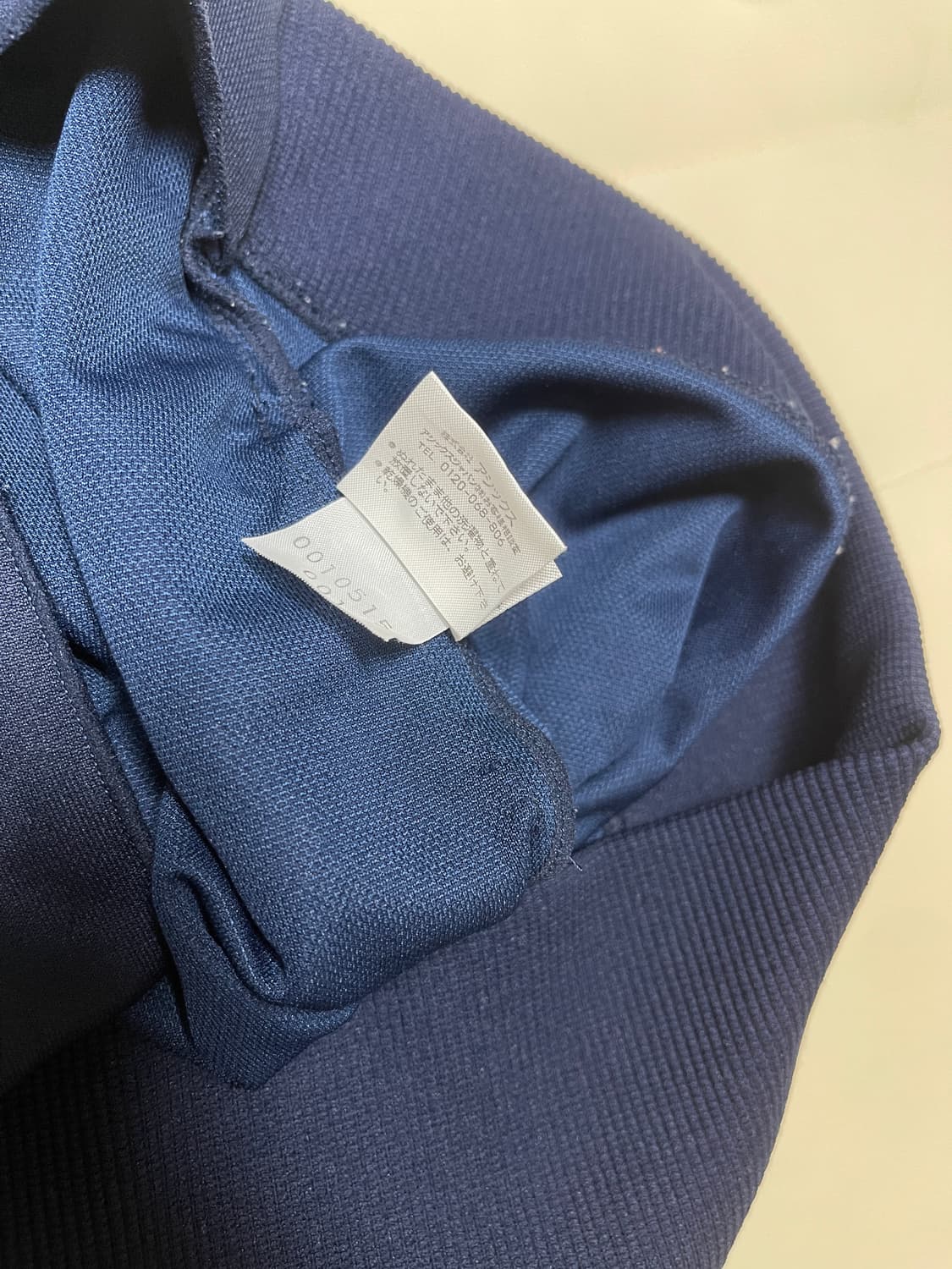 아식스 대한민국 국가대표 배구팀 선수지급용 트레이닝 집업 자켓 상품이미지4