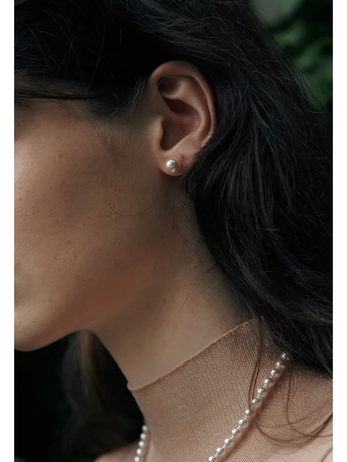 베흐트 14K 하우트 스와로브스키 진주 귀걸이 8MM 상품이미지3