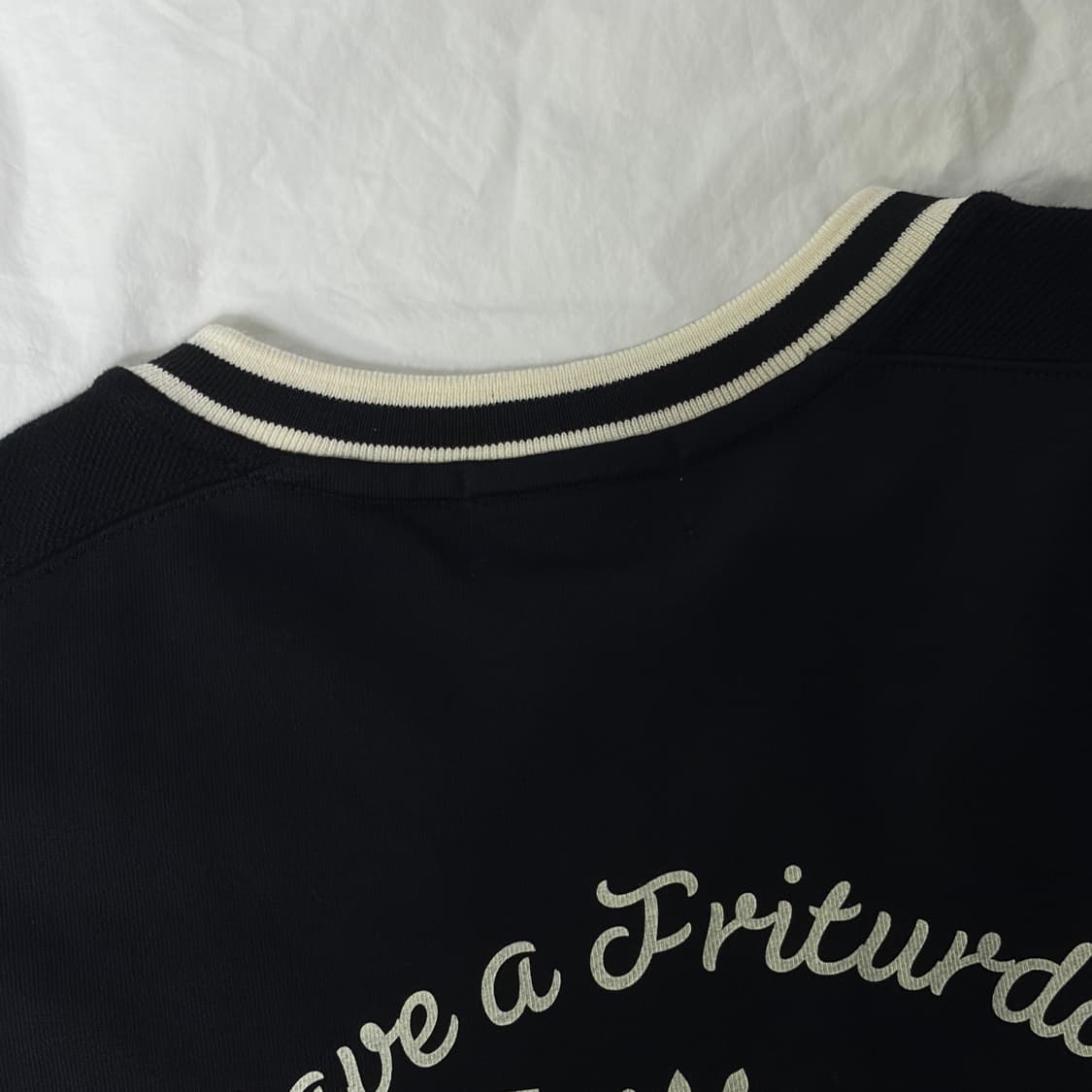 프리터 맨투맨 Rugby Graphic Sweatshirt Black 상품이미지8