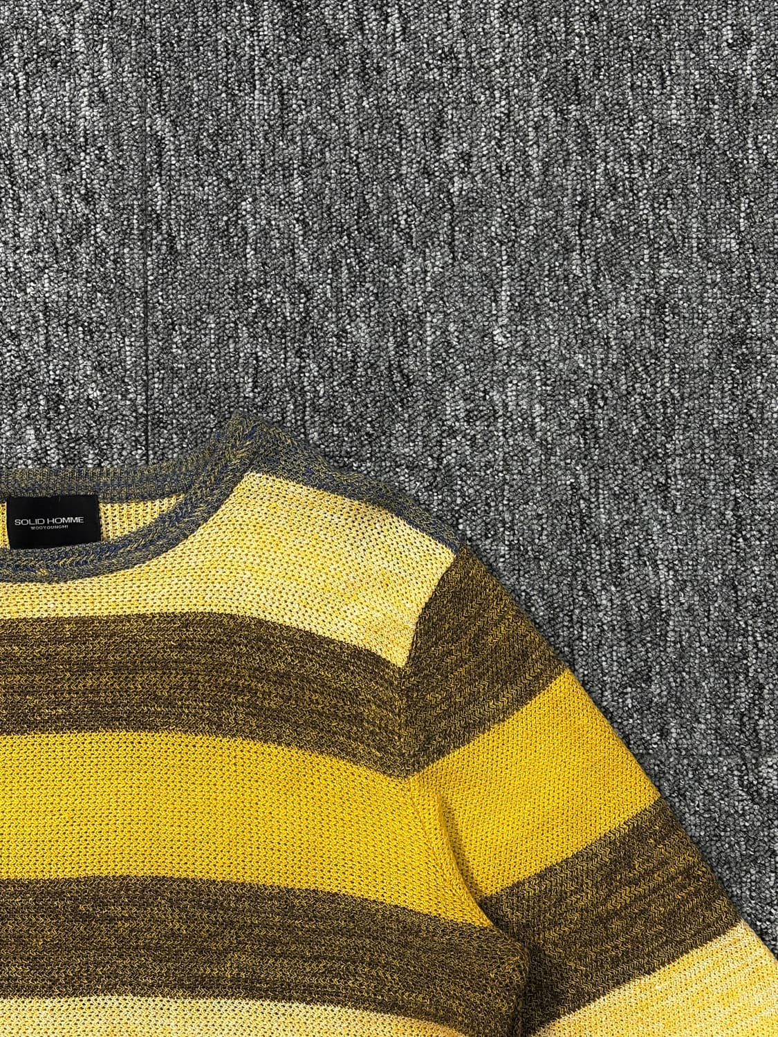 솔리드옴므 멀티 스트라이프 니트 상품이미지3