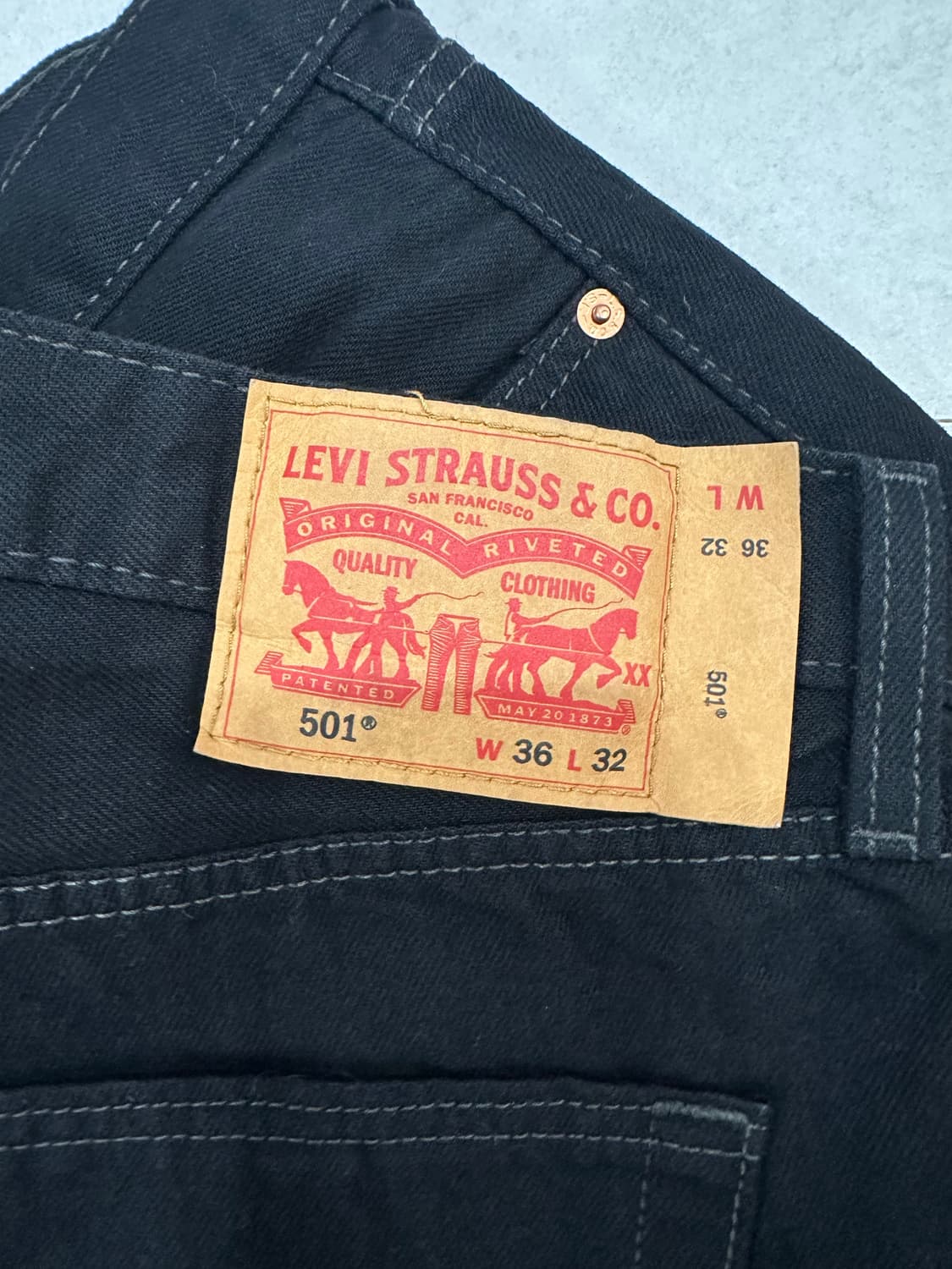 리바이스 501 (36x32) 상품이미지3