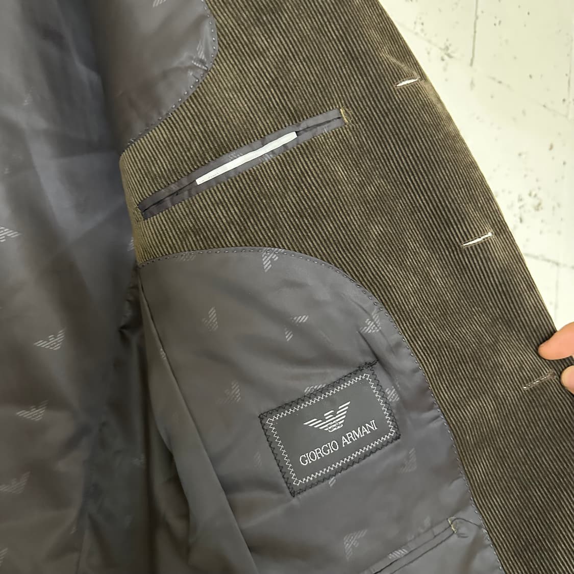 52A 아르마니 코듀로이 블레이저 상품이미지5