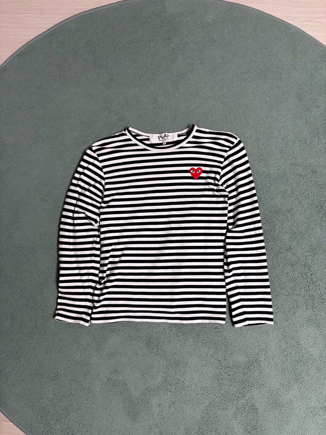 꼼데가르송 스트라이프 롱슬리브 상품이미지1