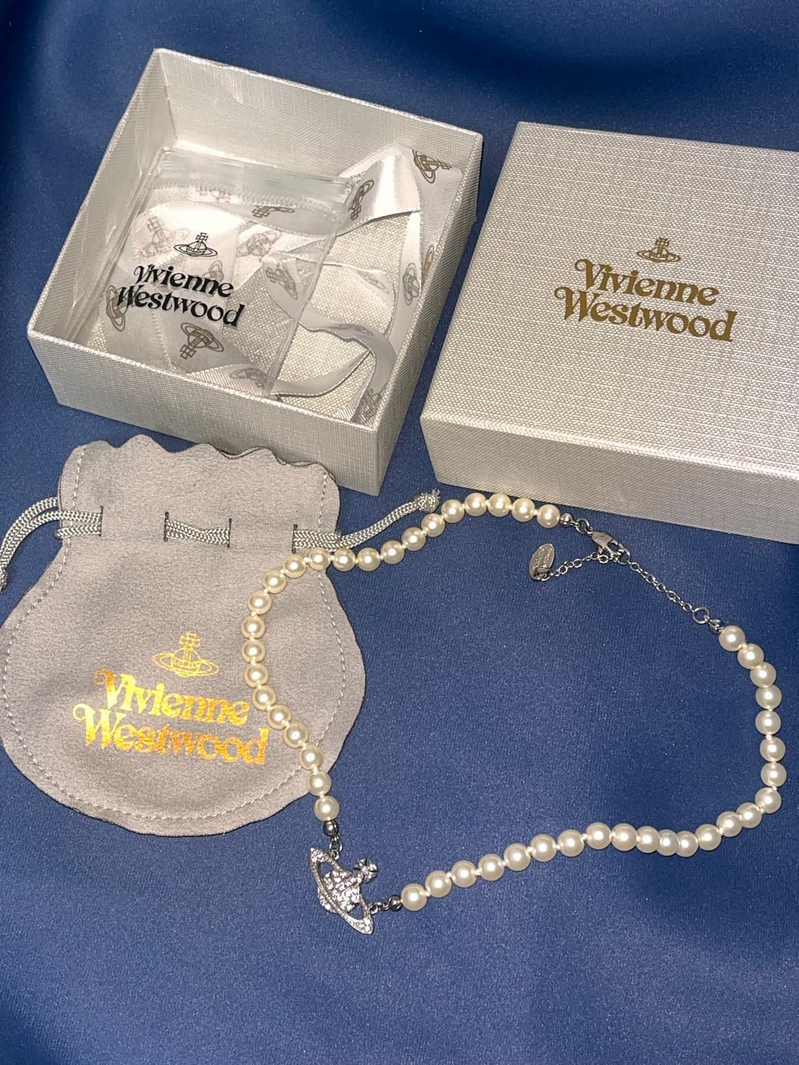 비비안웨스트우드 진주 목걸이 상품이미지3