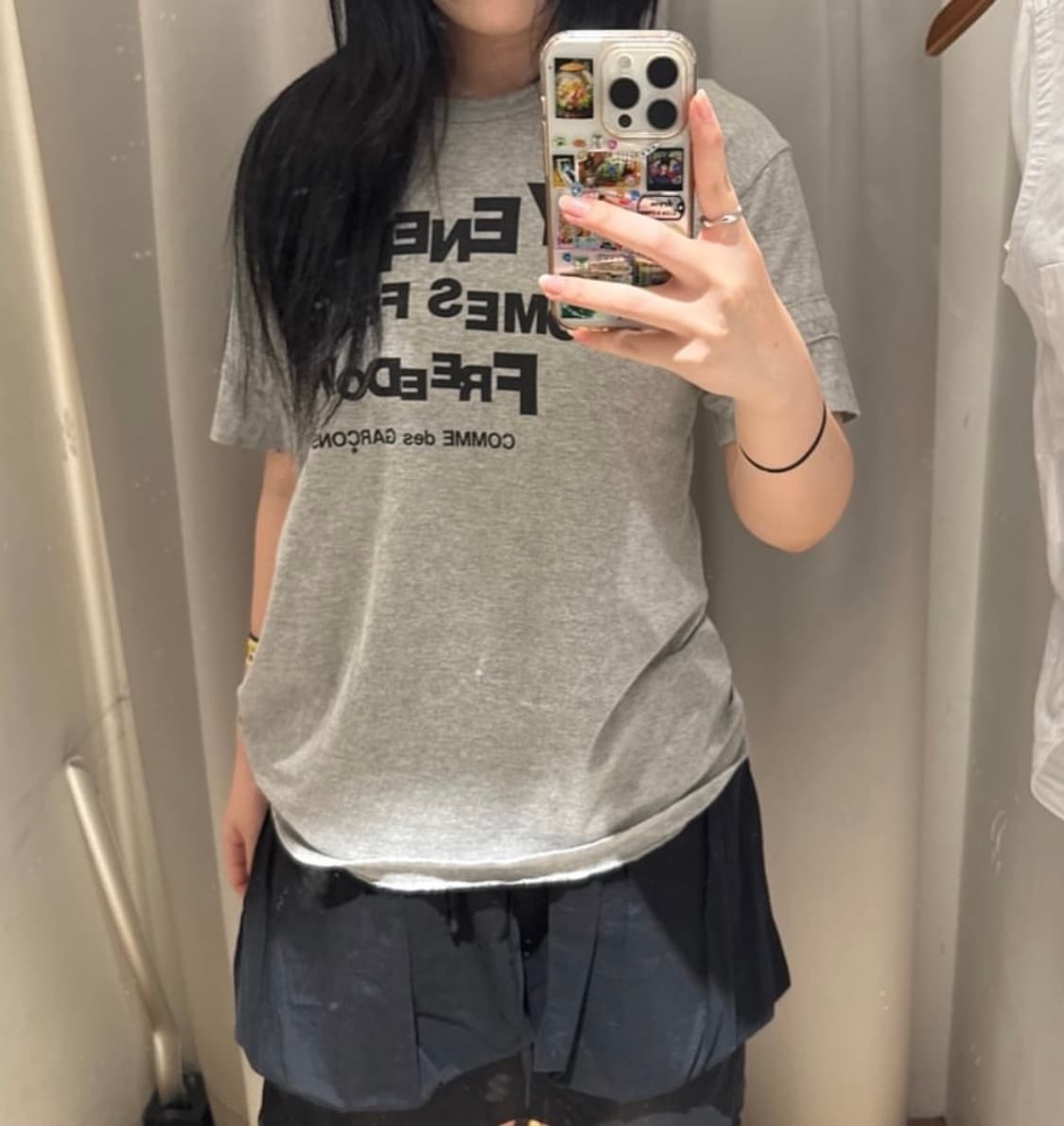 꼼데가르송 2009 자유로부터 오는 에너지 반팔 티셔츠 상품이미지5