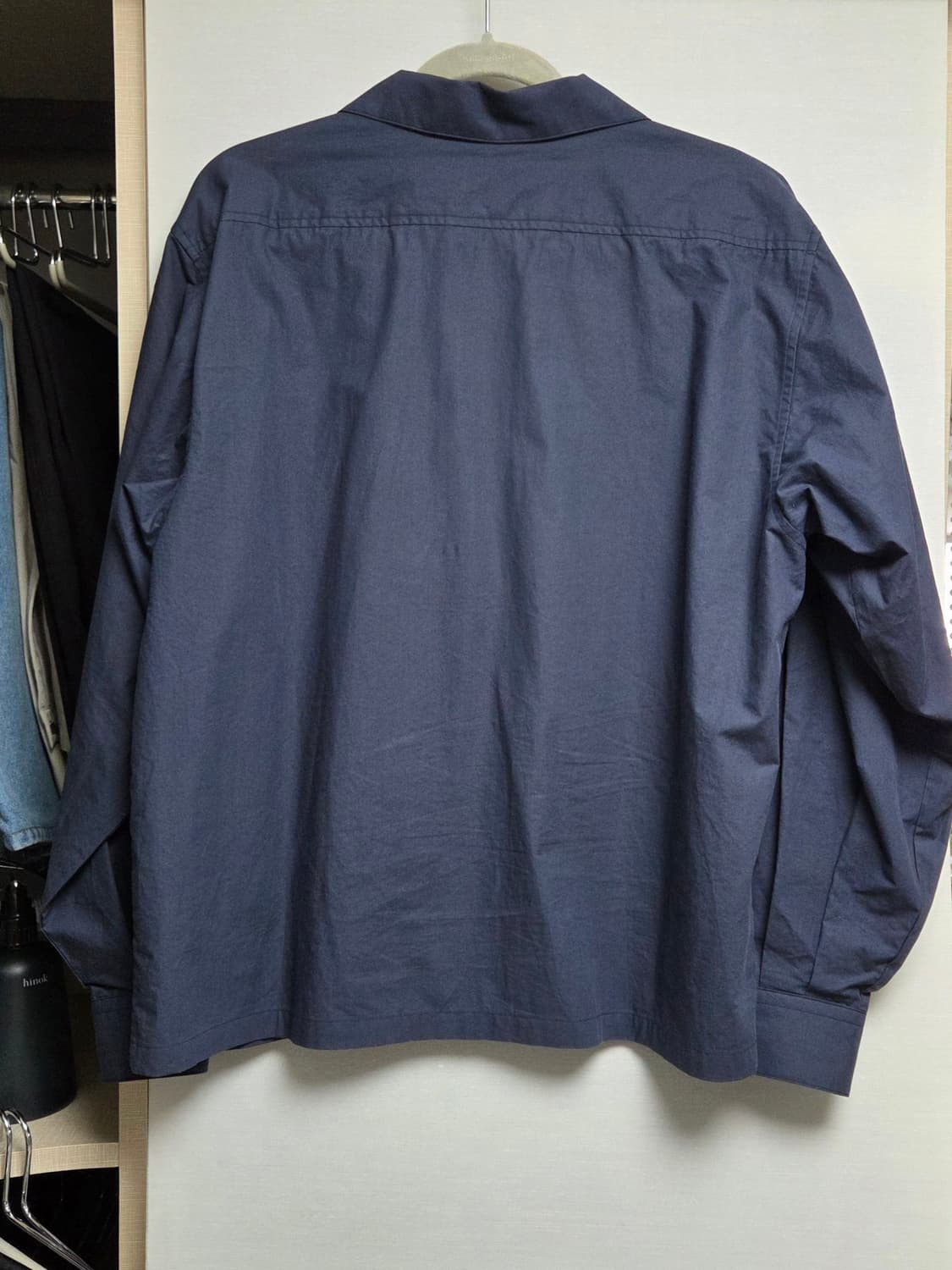 얼바닉 비앙코 셔츠 네이비 urbanic bianco shirt 상품이미지3