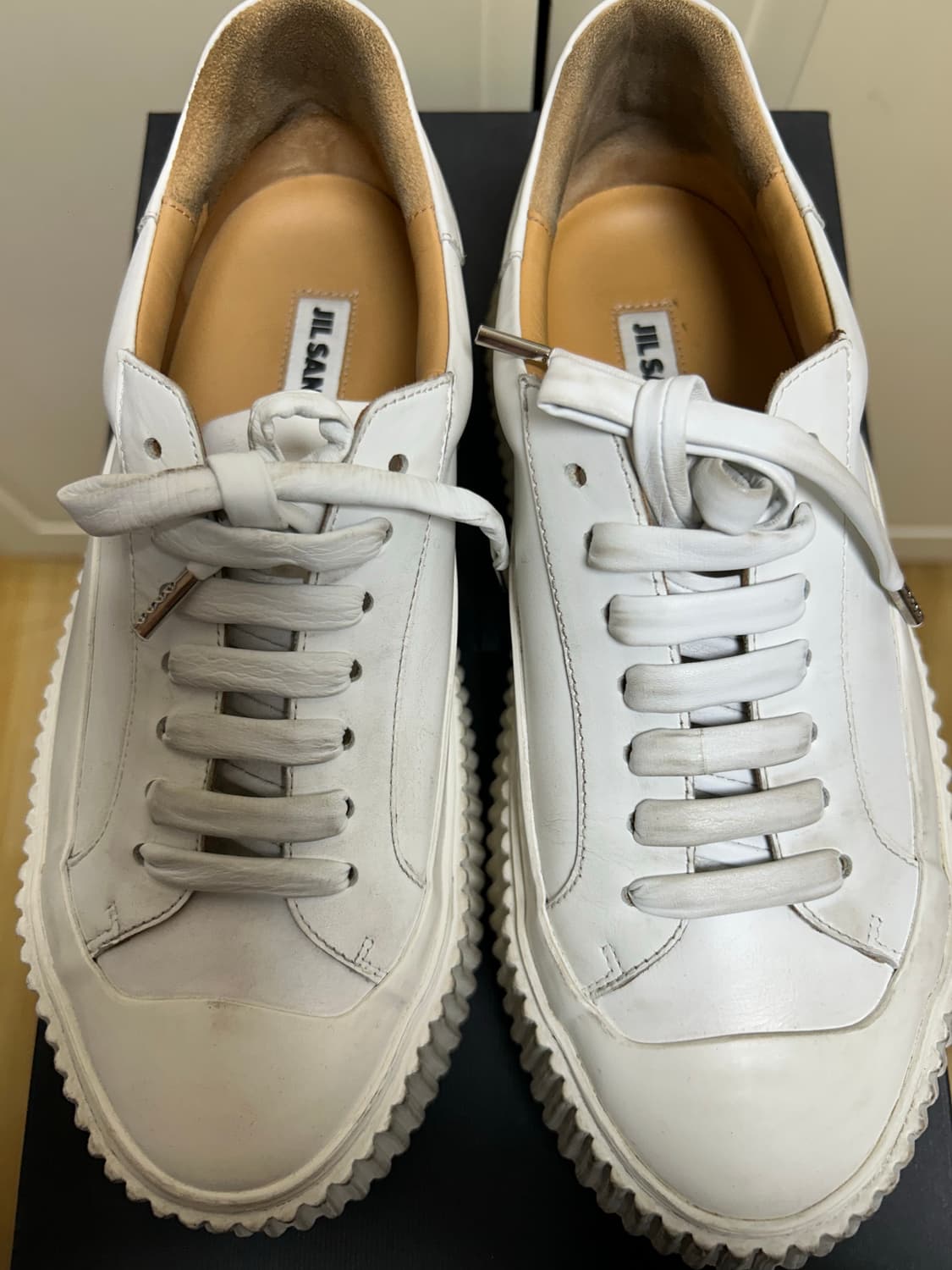Jil sander 질샌더 플랫폼 스니커즈 37사이즈 상품이미지4