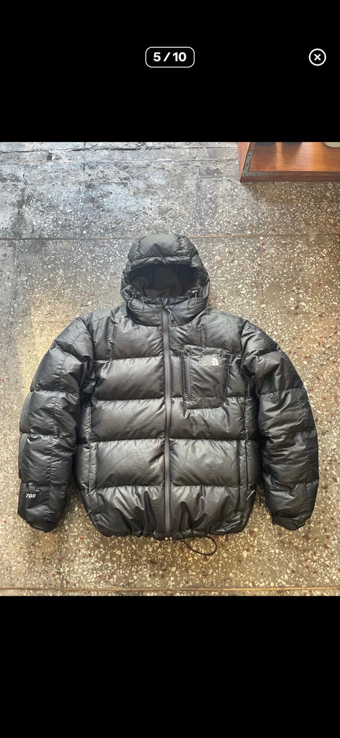 노스페이스 타호 블랙 패딩 M 상품이미지1