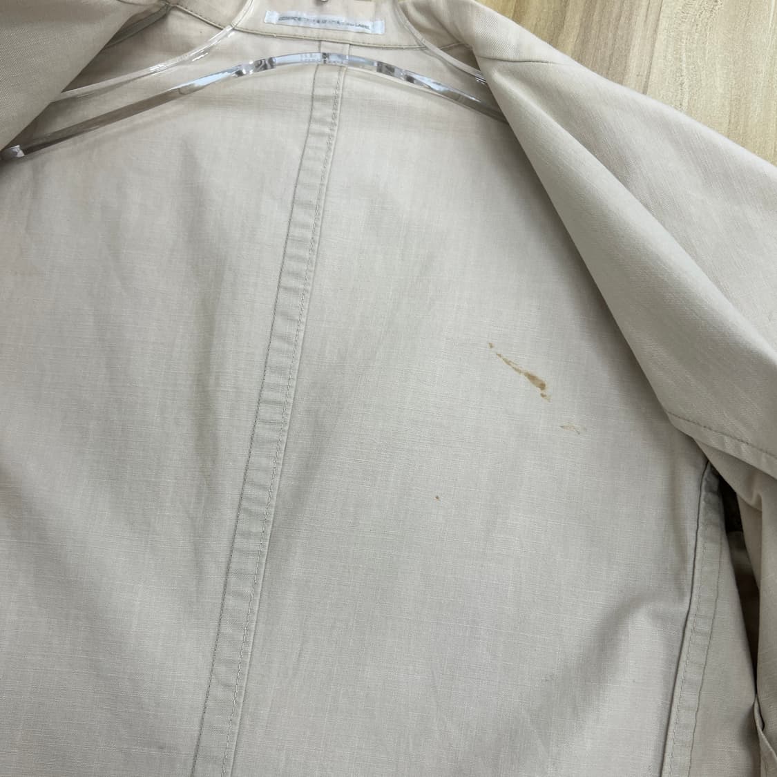 Y's 요지 야마모토 오픈 칼라 하프 코트  상품이미지10