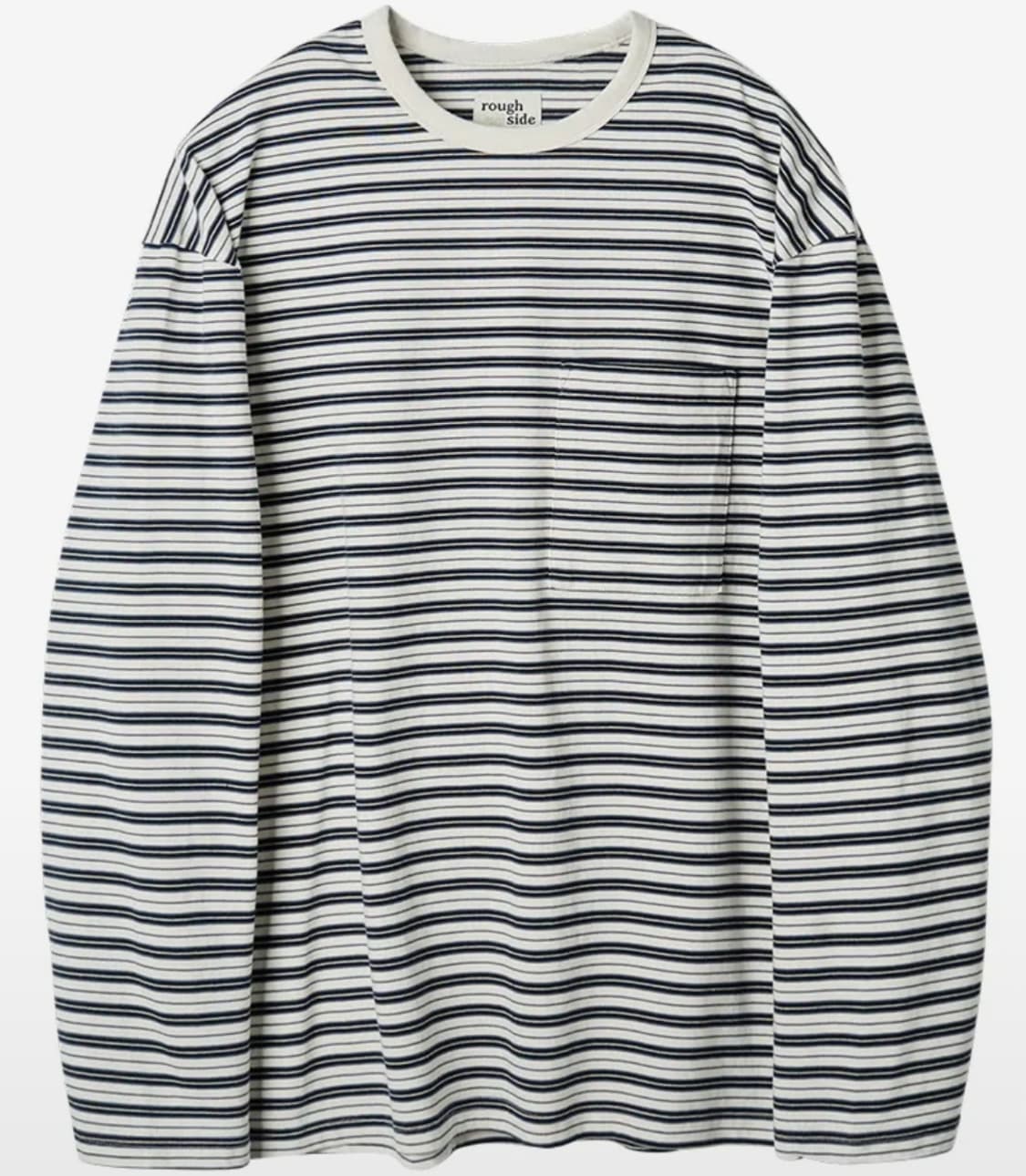 러프사이드 롱 슬리브 네이비 3 상품이미지1