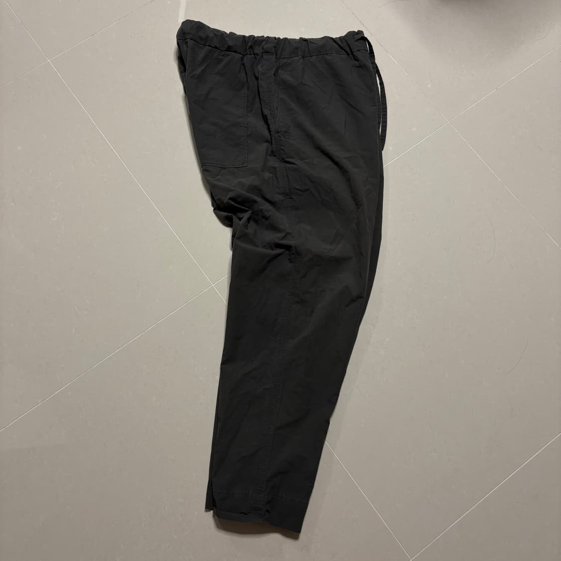 정품 COS 코스 카키 밴딩 팬츠 바지 상품이미지4